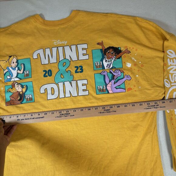 2023 Disney runDisney Wine & Dine Marathon Weekend Spirit Jersey Size XL Figment - Picture 9 of 10